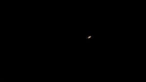 An image of Saturn taken through our Clark telescope at SCSM